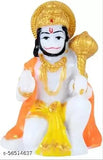 Hanuman idol (Poly Resin), Auspicious Lord Ganesha car dashboard figure, enhances Wealth, Health, & Blessings
