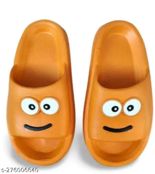 EVA rubber cartoon character indoor slippers for kids daily use, sizes 9-12 months to 9 years