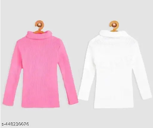 Woolen high neck innerwear sweater pullovers (pack of 3) - cozy winter essential for kids