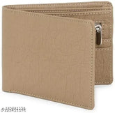 Artificial leather TAQWA Men's Wallet, 12 card slots, solid design, durable PU material, compact size for everyday carry
