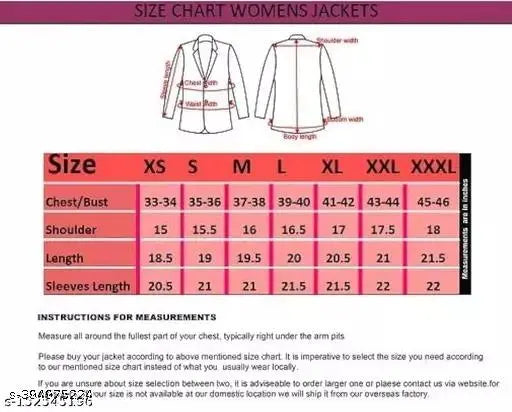 Denim waistcoat for women, stylish fashionista jacket with long sleeves, India-made solid pattern piece