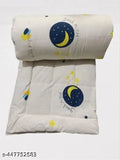 3D Printed Glace Cotton Single Bed Comforter for Kids, vibrant Dohar design, ideal for summer or winter, 56x90 inches