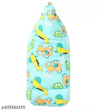 New born baby 2-in-1 cotton sleeping/carry bag for self-design net pattern, ideal for kids aged 0-3 months, long sleeves design