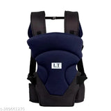 Breathable 4-in-1 kangaroo baby carry bag with safety belt, gender-neutral design, adjustable straps for 3-24 month old babies (unisex), machine washable