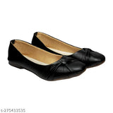 Black point synthetic leather brogues, solid design on display stand, available in sizes IND-3 to IND-8 (made in India)