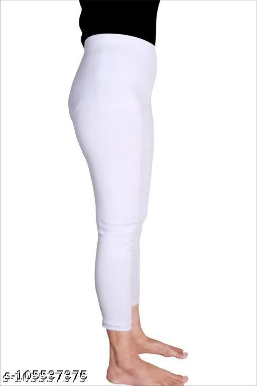 Trendy cotton blend solid ankle fit jegging for women, fashionable and comfortable, size 26/28/30/32/34/36 (waist 20in, length 22in), made in India