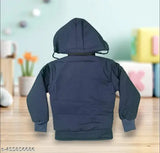 Redcloud kids jackets, polyester, long sleeves, solid print, trendy red and navy blue design for boys (6-7 years, 7-8 years, 8-9 years, 9-10 years). High-quality, comfortable, and durable jacket for casual or outdoor wear. Country of origin: India