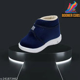 New canvas and rubber slip-on running shoes for kids with memory foam insole, whistle sound feature. Shoes for boys in various sizes: 0-3 Months to 5 Years, made in India