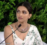 Georgette Bollywood party wear saree with printed blouse in Art Silk, single free size, India origin