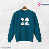 Cotton girls full sleeve summer t-shirt, printed net design for versatile style