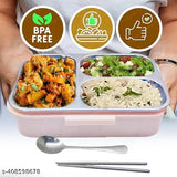 Stainless steel unicorn lunchbox for kids, 16.5 x 6.5 x 22.5 cm, microoven safe, Indian origin