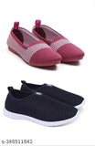 Indian-made mesh loafers combo for women & girls - High quality, durable, skin-friendly slippers