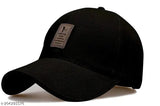 Blue Black and Red adjustable baseball cap in free size, durable Cotton design for Men & Women