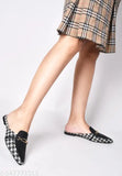 Synthetic bellies mules sandal, soft and comfortable for women and girls, slip-on design, trending fashion accessory from Hitway