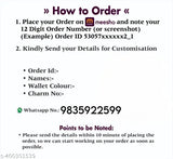 Customized faux leather wallet & keychain combo, personalize with up to 5 compartments, solid color, made in India