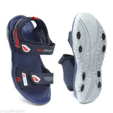 Lightweight synthetic sandals for kids aged 5-12 years, printed net design with velcro closure, perfect for active play in India