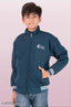 Nylon long sleeves winter jacket for kids, trendy style jackets in solid pattern for boys aged 14-15 years, made in India