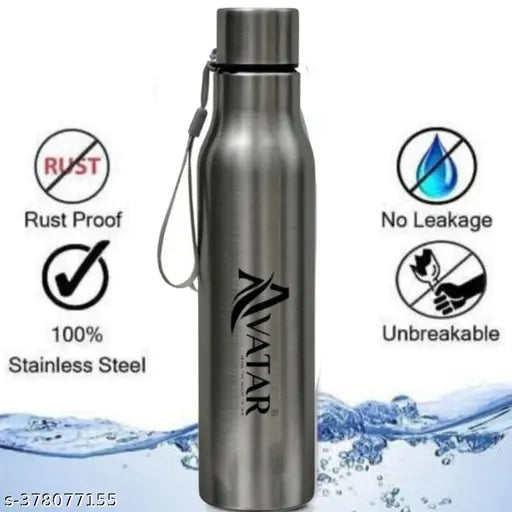 Stainless steel water bottles, aluminum pack of 2 with rope handle, ideal for hydration anywhere