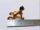 Brass Shree Radha Rani ji idol, approximately 130 grams, traditional Indian god statue