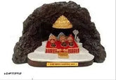 Poly resin Mata Rani decorative idol for home pooja mandir or table decor, enhances wealth, health, peace, and happiness (India)