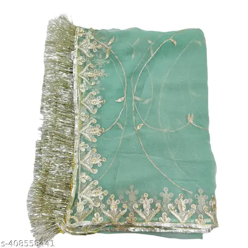 Embroidered Georgette Rajputi Poshak for Women, India - Traditional Indian party wear