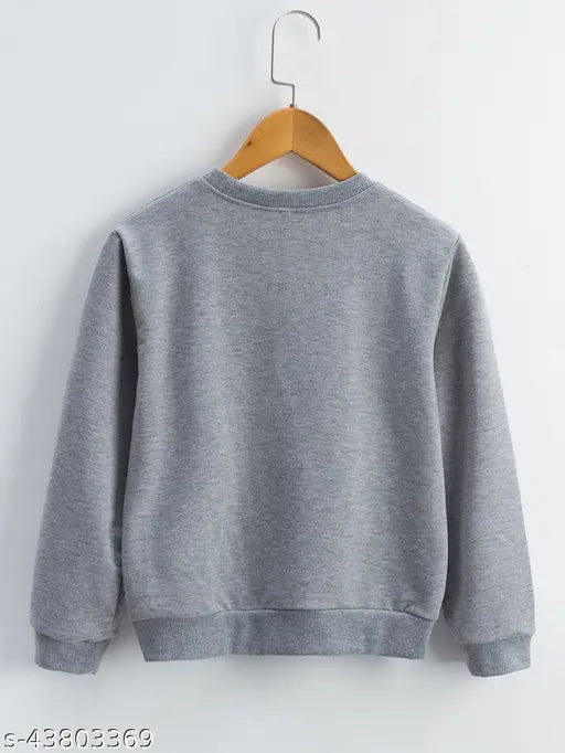 Cotton Blend Boys Sweatshirts, printed pattern for chilly winter days, warm & stylish, sizes 2-3, 3-4, 5-6, 7-8, 11-12 years, Made in India