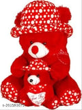 Multicolor soft teddy bear (55 cm) by Kashish Trading Company. Perfect unisex plush toy for kids aged 0-2 years, safe and huggable with home-washable fabric