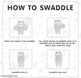 Microfiber hooded baby blankets, self-design for newborn combo pack (2 pcs) for boys and girls, soft to touch and easy to wrap