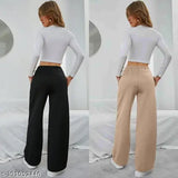 Straight fit cotton blend lower combo set, solid net, 28-34 waist sizes