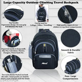 Large waterproof polyester backpack, ideal for school, college, office, and traveling with 1 lunch bag. Dimensions: 29x18x39cm (Free Size). Made in India