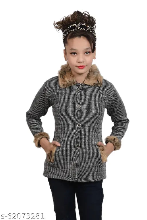 Woolen kids sweaters from BLUSHH COLLECTION, solid design for 5-6, 6-7, or 7-8 years