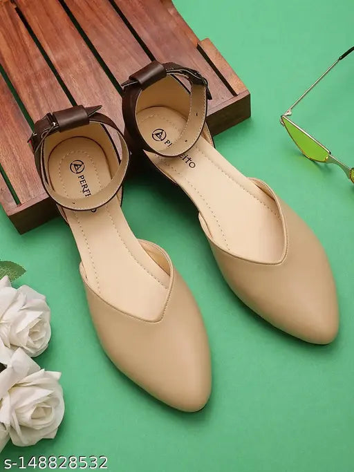 Leather ankle loop sandals, sleek finesse work-ready formal design