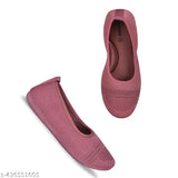Premium mesh TOMSY CHOICE women's slip-on ballerina flats, lightweight and comfortable