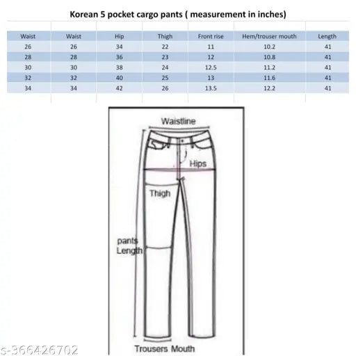 Coffee brown cotton blend Korean 5 pocket baggy cargo trousers for woman - high quality, daily wear, true to size