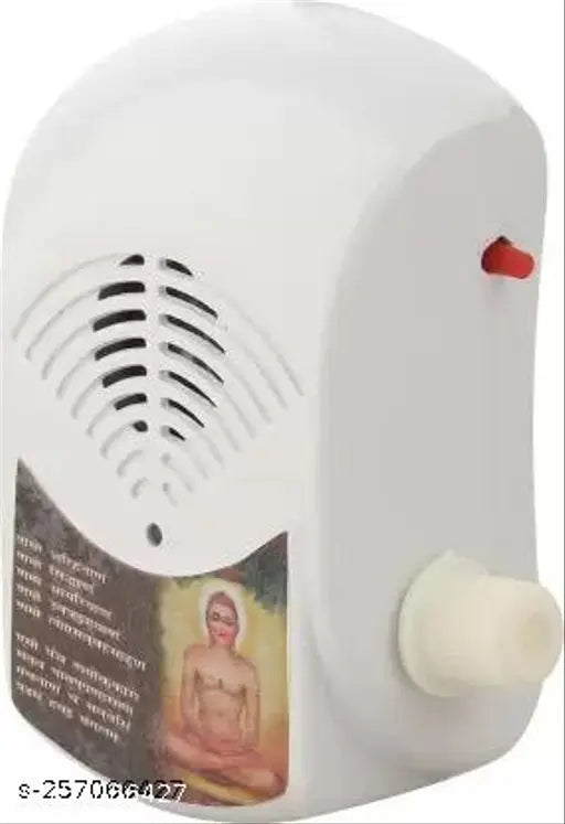 Plastic prayer kit with LED light, Jain Namokar 7-in-1 mantra box for meditation and relaxation, India