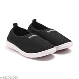 Striped mesh ballerinas, comfortable women's belly sandals (IND-4 to IND-9), Indian origin