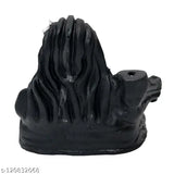Poly resin Adiyogi smoke fountain with 10 cones, Indian Shiva statue for pooja, home decor, or gift
