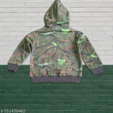 Cotton blend printed sweatshirt for kids (boys & girls), long sleeves, winter season style