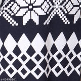 Grey & navy colorblocked cotton blend jacket with stand collar, long sleeves, two pockets, zip closure - Kids' size 5-6 years