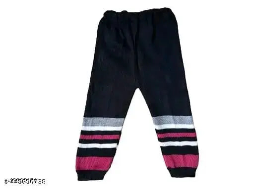 Trending winter wool and fleece colorblocked set: Kids sweatshirt & pajama for baby boy/girl, long sleeves, India