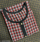 Orange b woolen three-quarter sleeve check pattern sweater, classic design from India