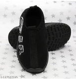 Led light shoes, PVC slip-on lycra soles for toddlers, printed net design, sizes 12-18 months to 6-7 years, made in India