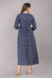 Rayon slub three-quarter sleeve printed combo kurta, Indian ethnic wear for casual and office attire