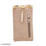 Fabric fancy party clutch, printed net design, saree hook, ideal for bridal events