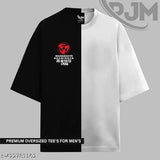 Large size, colorblocked cotton men's t-shirts. Three-quarter sleeves, sizes S-XXL. 100% cotton product from India