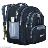 Stylish polyester jumbo ALICO backpack, ideal for Class 5th to 10th students. Waterproof with up to 13" laptop compartment