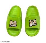 Cartoon EVA slippers for kids indoor bathroom use, featuring crawl & sprint designs in multiple sizes" (116 characters)