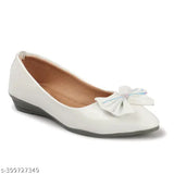 Patent leather flatform shoes for girls & women - Solid Dipyo Classic Bellies in multiple sizes from India