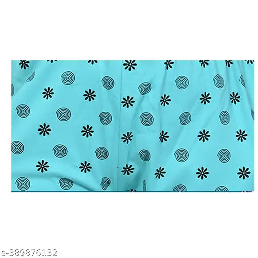 Stylish cotton knee-length pyjamas for women & girls, soft and comfortable loungewear in regular fit, Indian origin