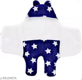 Soft microfiber 3D printed baby swaddle blanket, perfect for newborns to 6 months, ideal for AC rooms